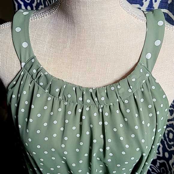 🍁 Cato 'Est 1946' Polka Dot dress - Picture 4 of 7